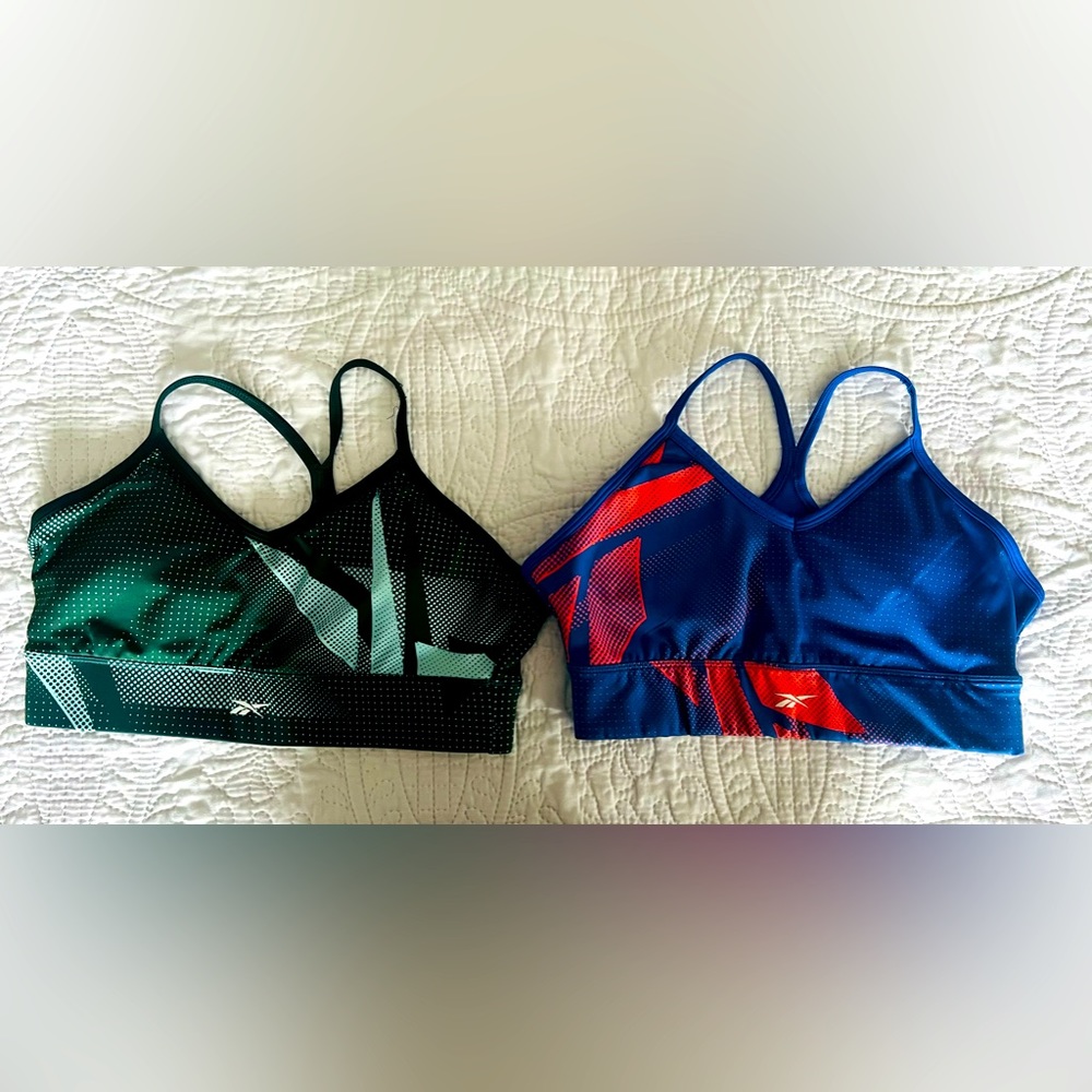 Reebok sports bras